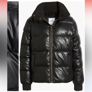 Sam Edelman Faux Leather Puffer
